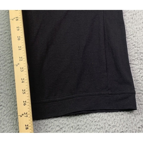 Pact Jumpsuit Womens Size Small Drawstring Waist Short Sleeve Casual Black - Picture 8 of 11